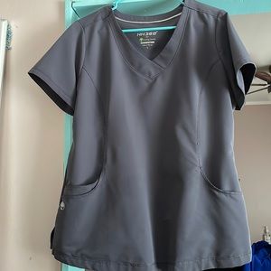 Healing hands scrub top